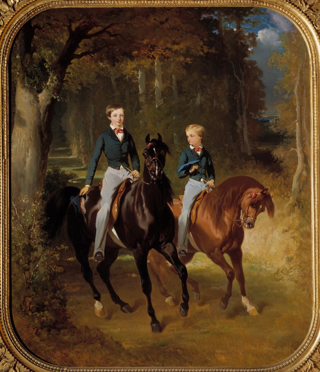 Rytterportrett av Louis Philippe Albert d