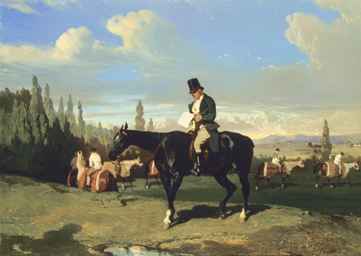 The Trainer (olje på lerret) av Alfred Dedreux