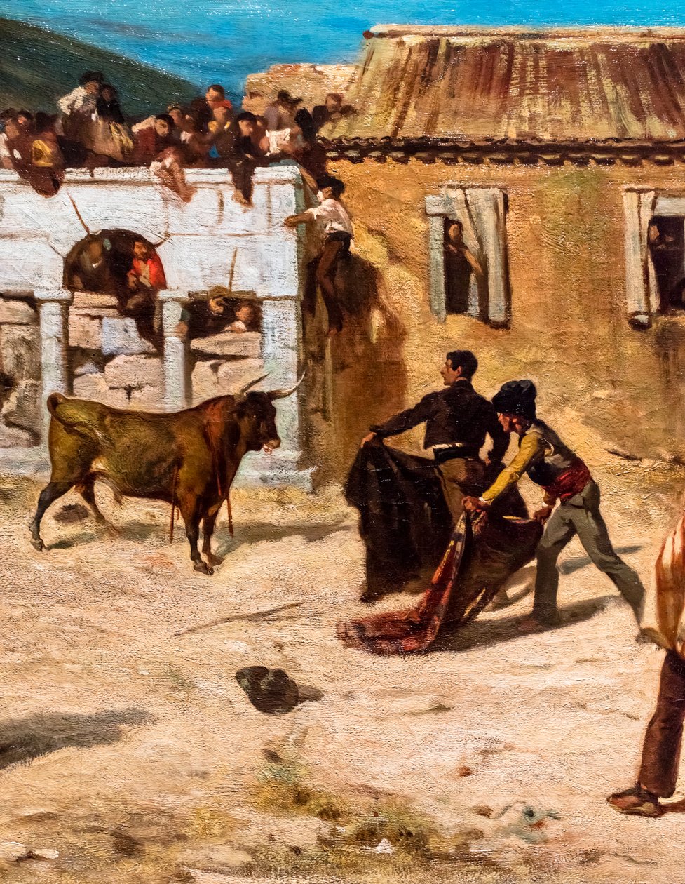 Novillos-kampen, detalj av Alfred Dehodencq