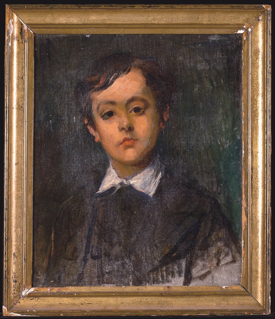 Portrett av sønnen til kunstneren (olje på lerret) av Alfred Dehodencq