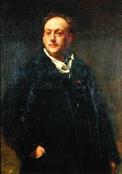 Theodore de Banville (1823-91) 1868 av Alfred Dehodencq