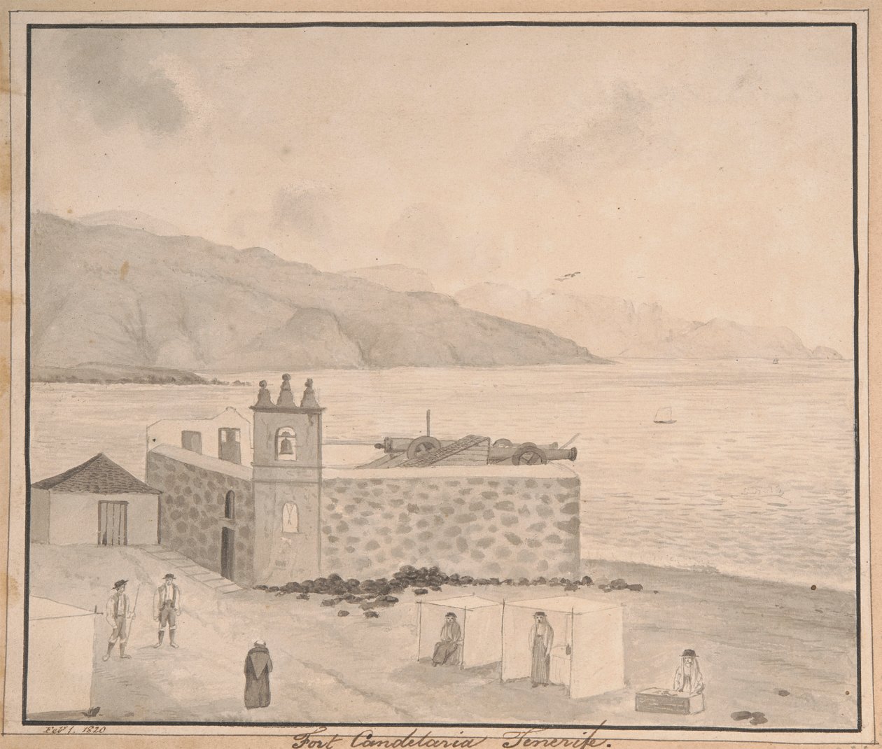 Fort Candelaria, Tenerife av Alfred Diston