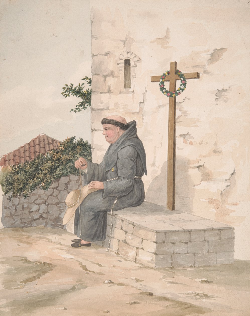 Fransiskanerbroder av Alfred Diston