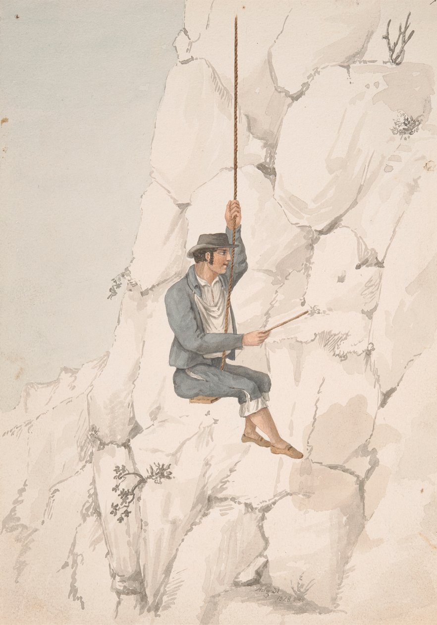 Gomero, Orchilla-samler av Alfred Diston