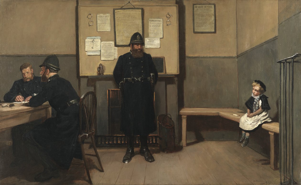 Miles from Home (olje på lerret) av Alfred Dixon