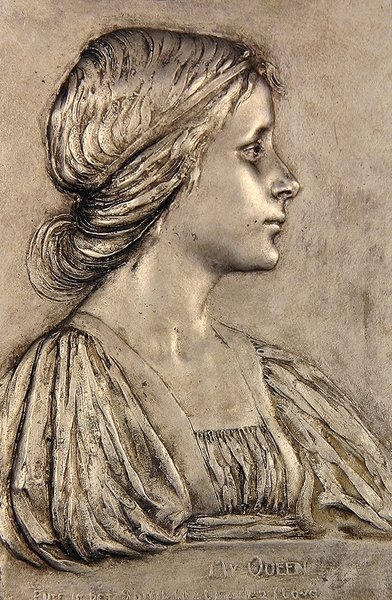 My Queen Pure (bronse) av Alfred Drury