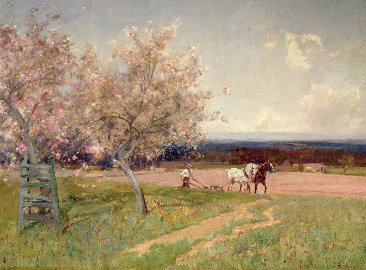 Pløying av Alfred East