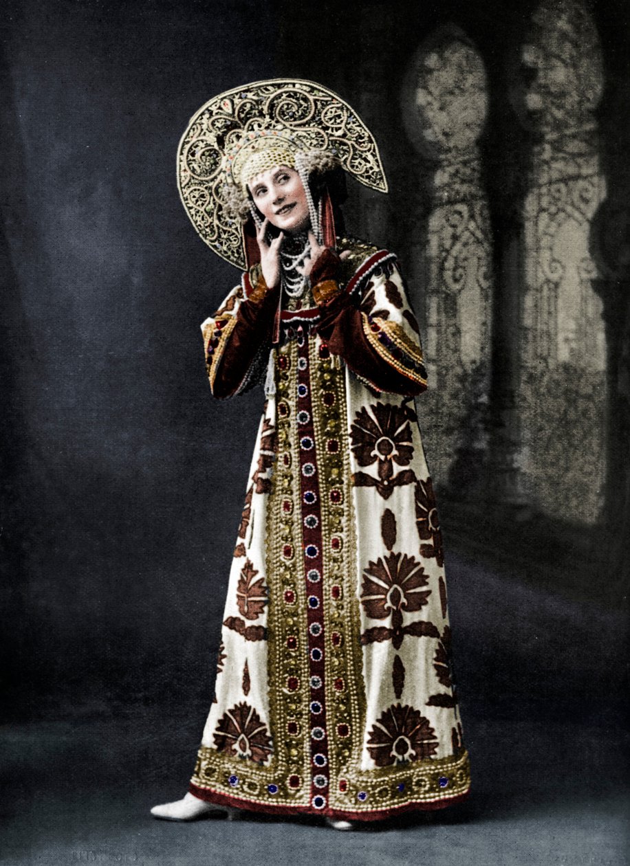 Anna Pavlova 1881-1912, russisk ballettdanser, 1911-1912 av Alfred Ellis and Walery