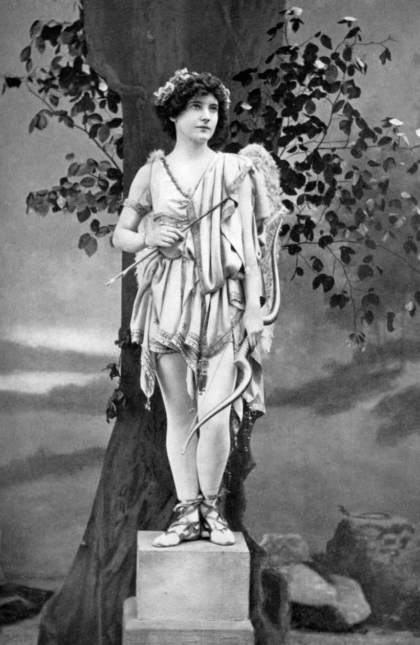 Unity Moore 1894-1981, irsk skuespillerinne, 1911-1912. av Alfred Ellis and Walery