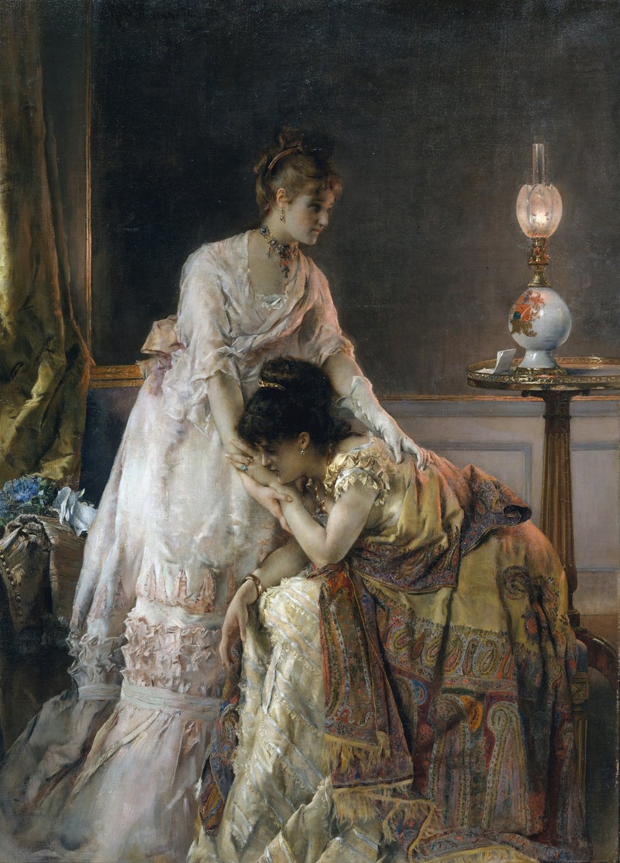 Etter ballet av Alfred Emile Stevens