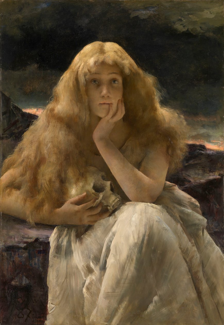 Maria Magdalena av Alfred Emile Stevens