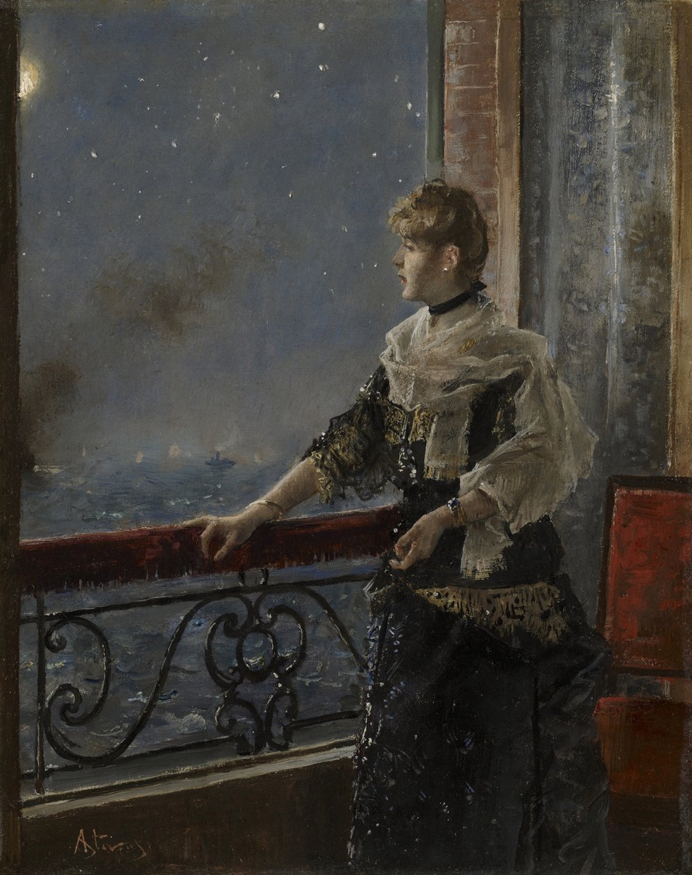 Måneskinn av Alfred Emile Stevens