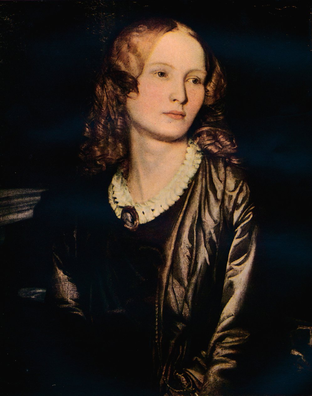 Mary Ann, kone til Leonard Collman, c1854 av Alfred Emile Stevens