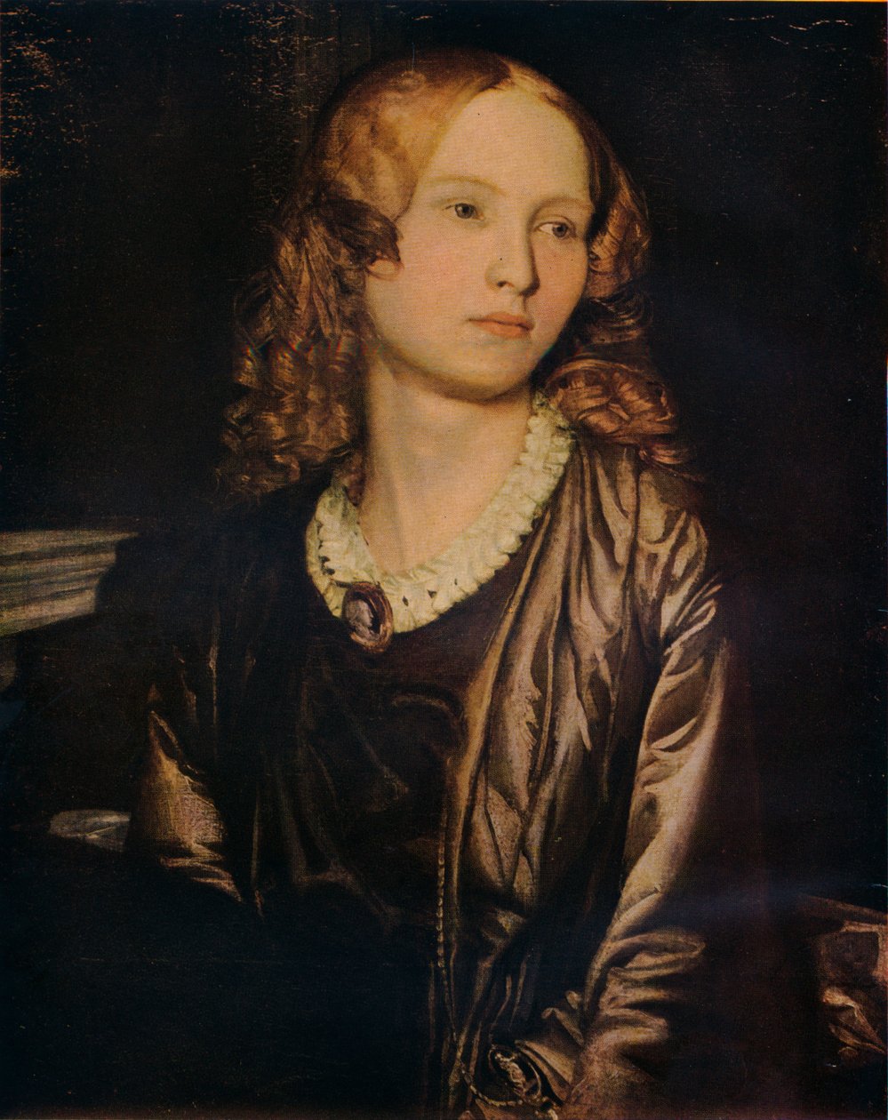 Mary Ann, kone til Leonard Collman, c1854 1931 av Alfred Emile Stevens