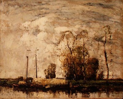 Nederlandsk kanal av Alfred Gibson William