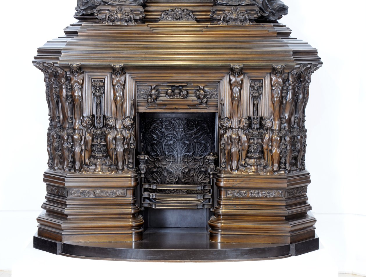 Detalj av Sam Wilson Chimneypiece, ca. 1908-14 (bronse) av Alfred Gilbert