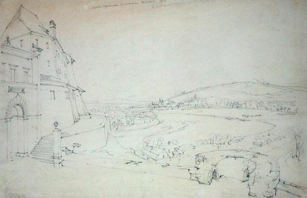 Krakow, 1827 av Alfred Gomersal Vickers