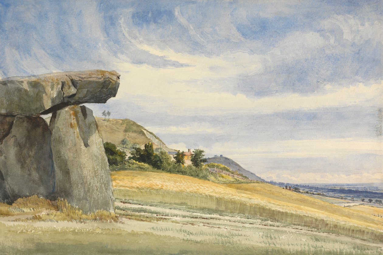 Kits Coty House, nær Maidstone, Kent av Alfred Gomersal Vickers