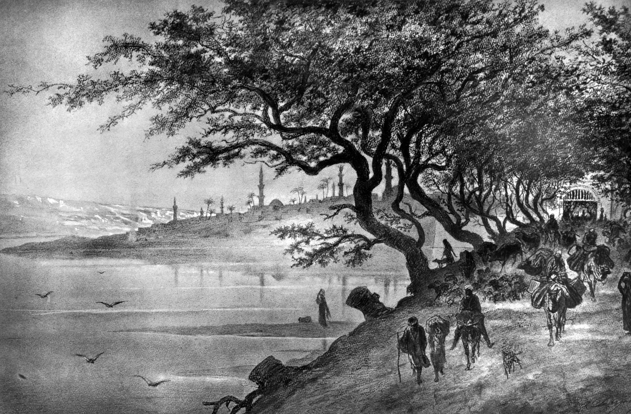 Fra Kairo og Øvre Egypt, 1800-tallet av Alfred Henri Darjou
