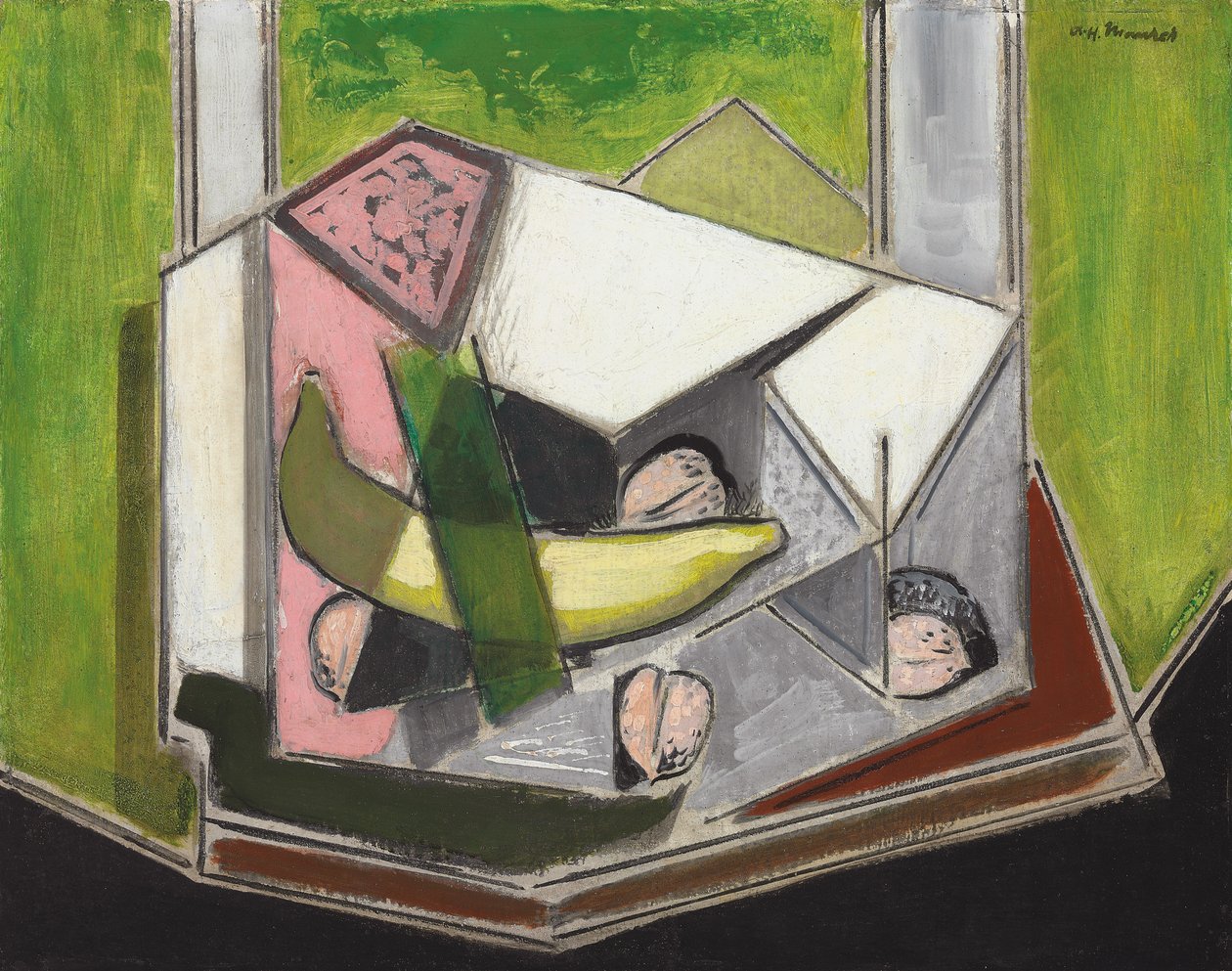 Kubistisk stilleben av Alfred Henry Maurer