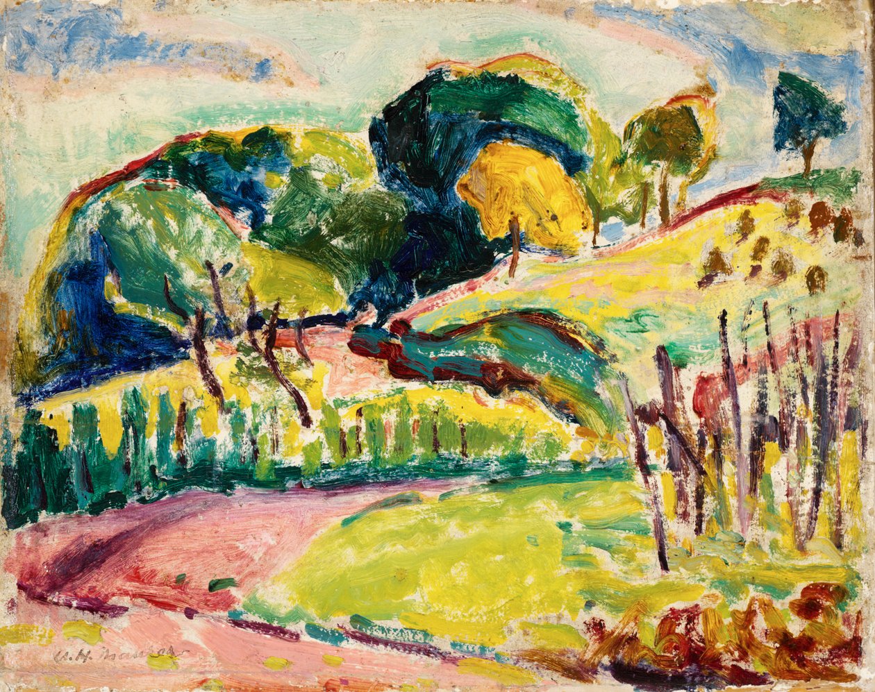 bakker av Alfred Henry Maurer