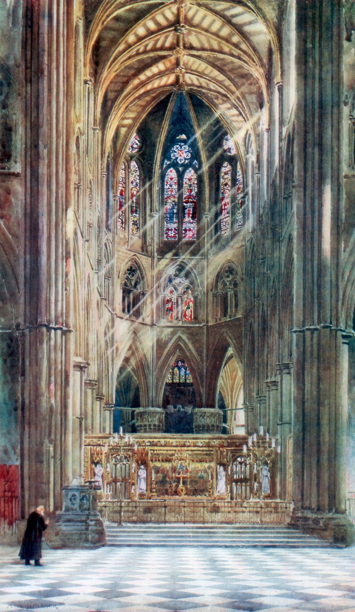 Westminster Abbey, London, 1902 av Alfred Hugh Fisher