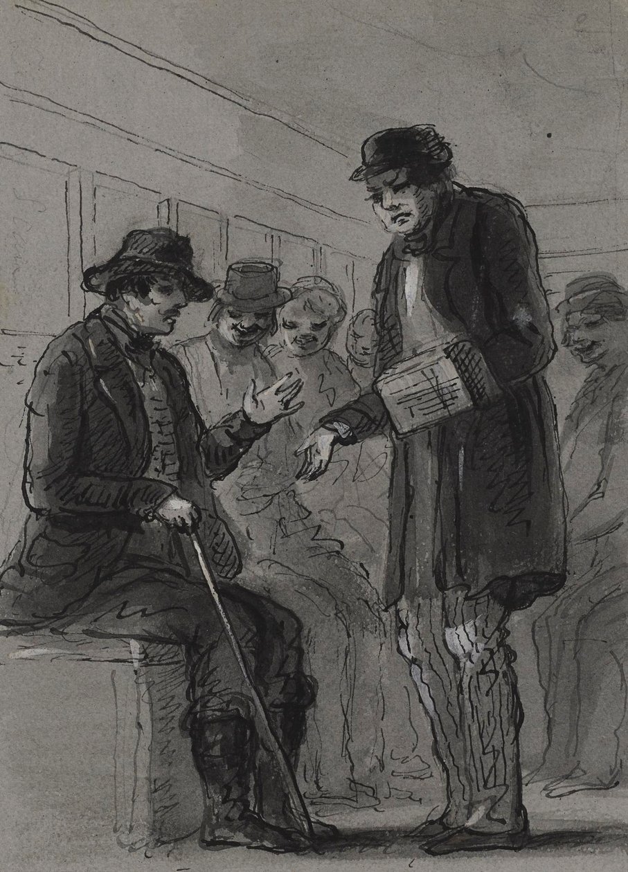 Plaget av «Jim-Jams» av Alfred Jacob Miller