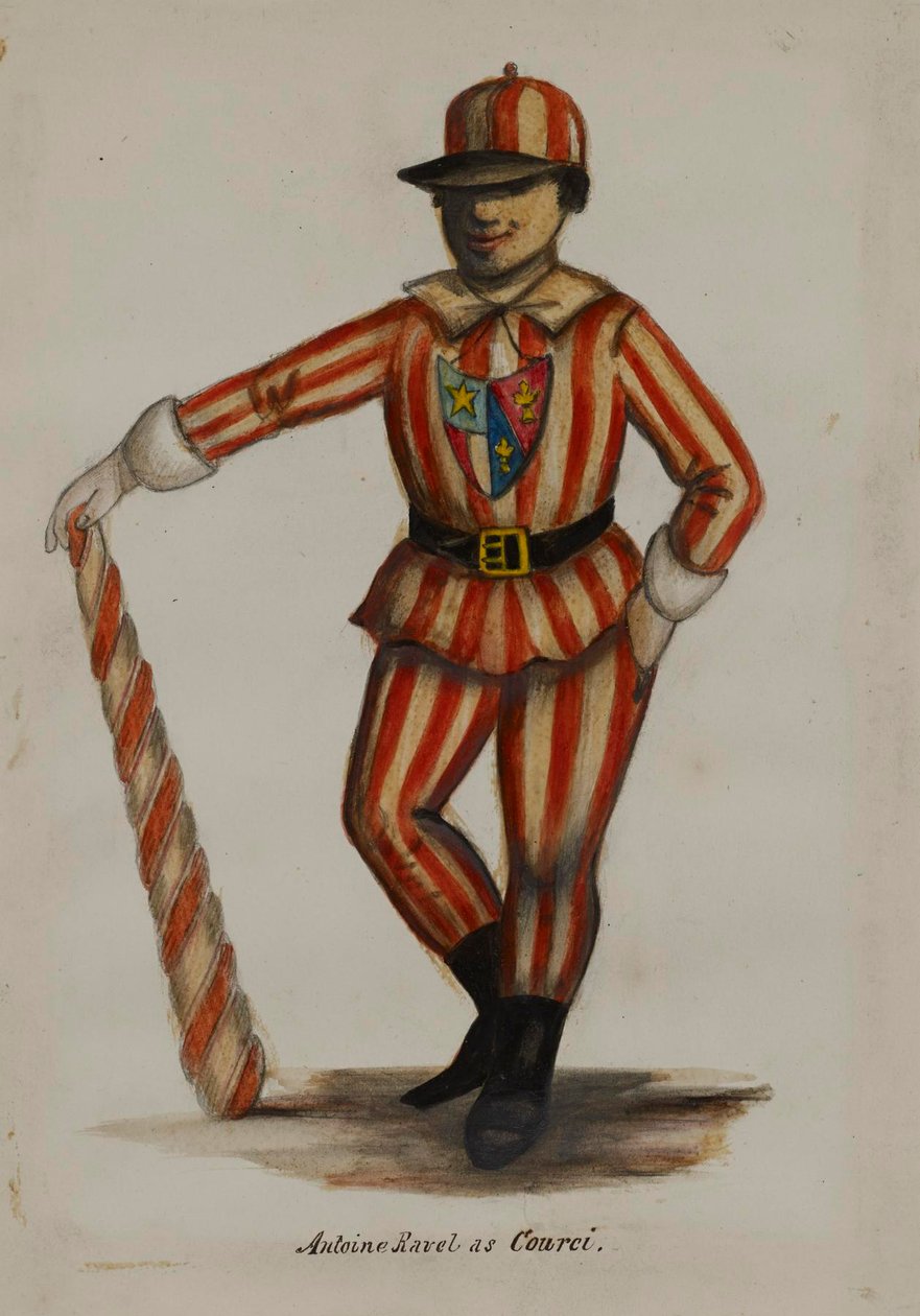 Antoine Ravel som Courci av Alfred Jacob Miller