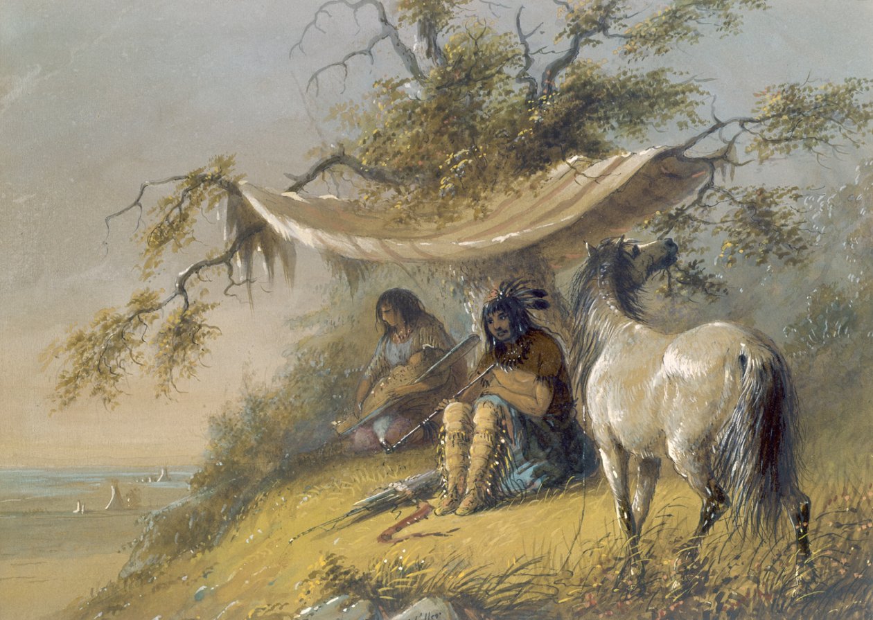 Arapahoer av Alfred Jacob Miller