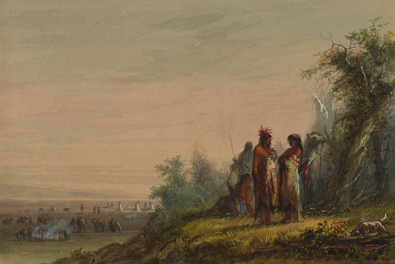 Leir av Alfred Jacob Miller