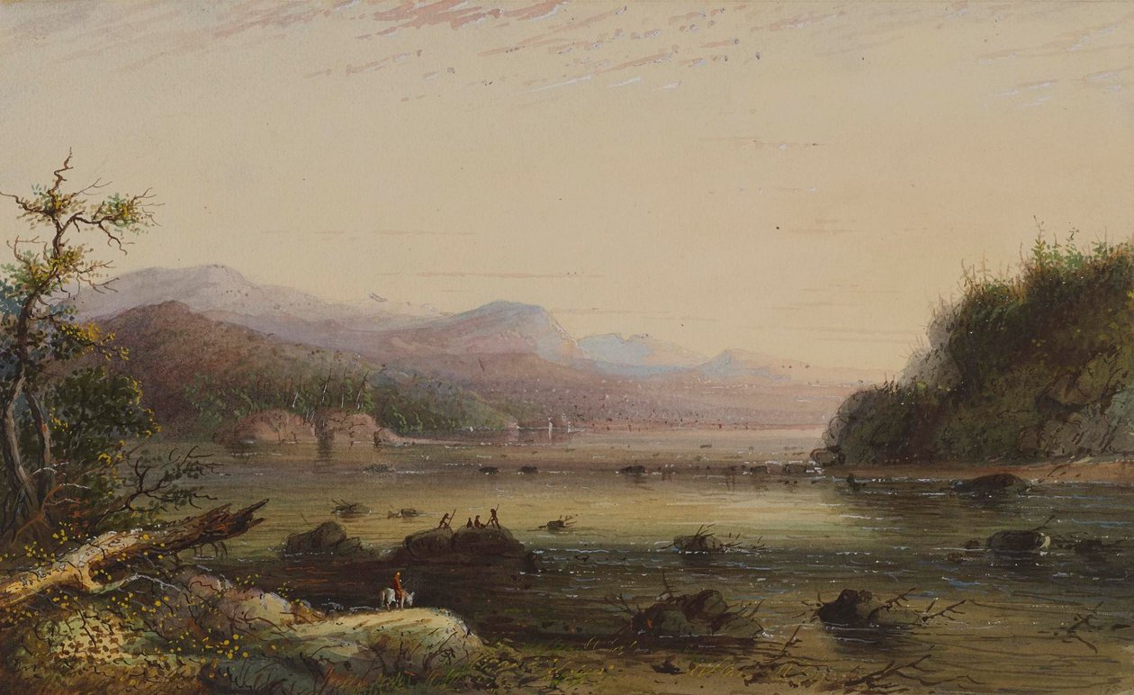 Green River – Oregon av Alfred Jacob Miller