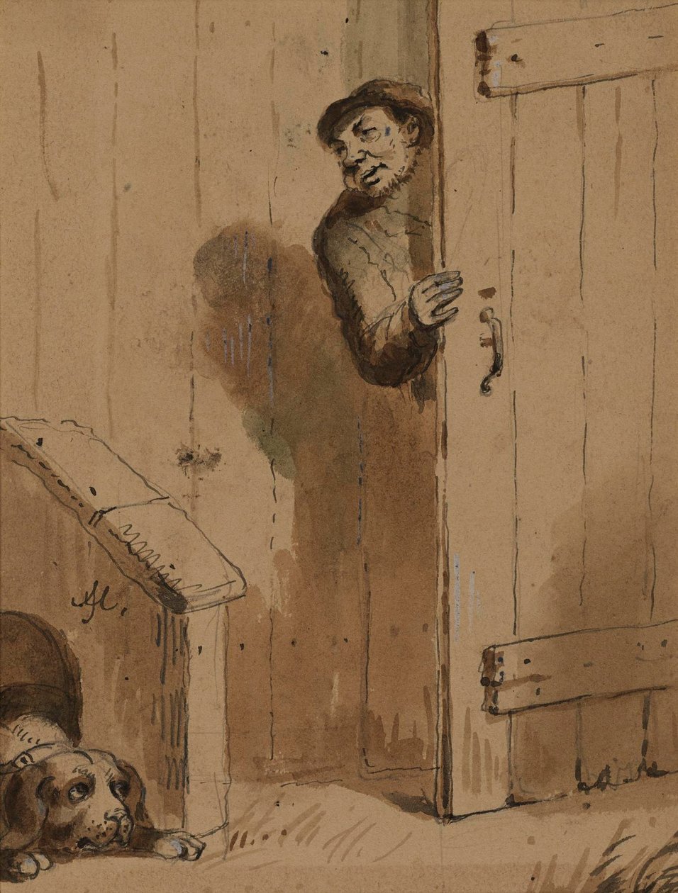 Har du såpe, Fot? av Alfred Jacob Miller
