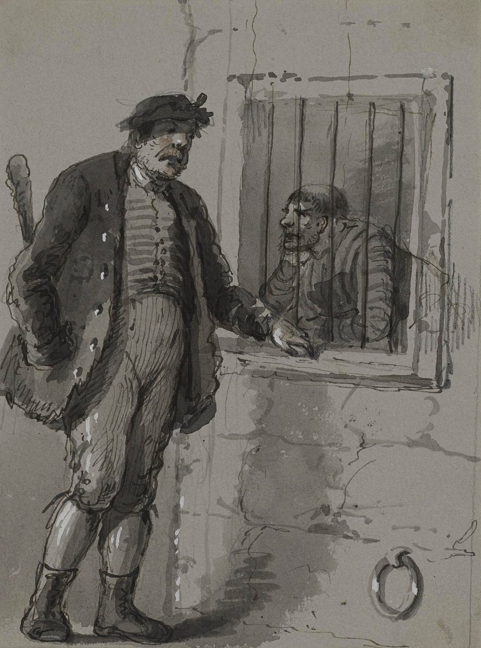Irsk krangel av Alfred Jacob Miller