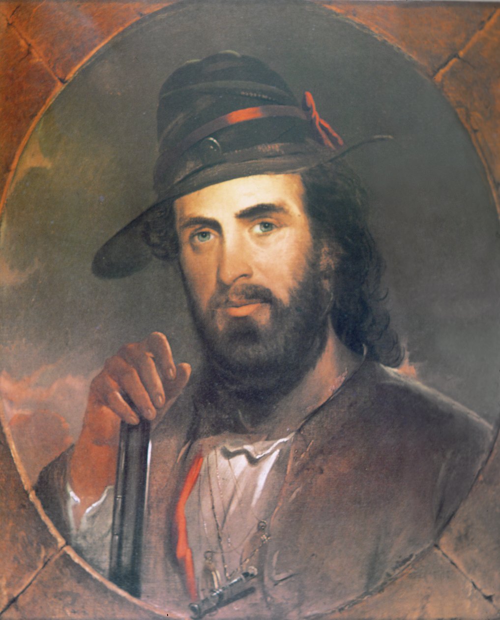 Joseph R. Walker (1798-1876) (olje på lerret) av Alfred Jacob Miller