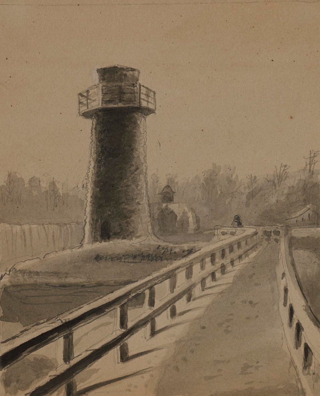 Fyr av Alfred Jacob Miller