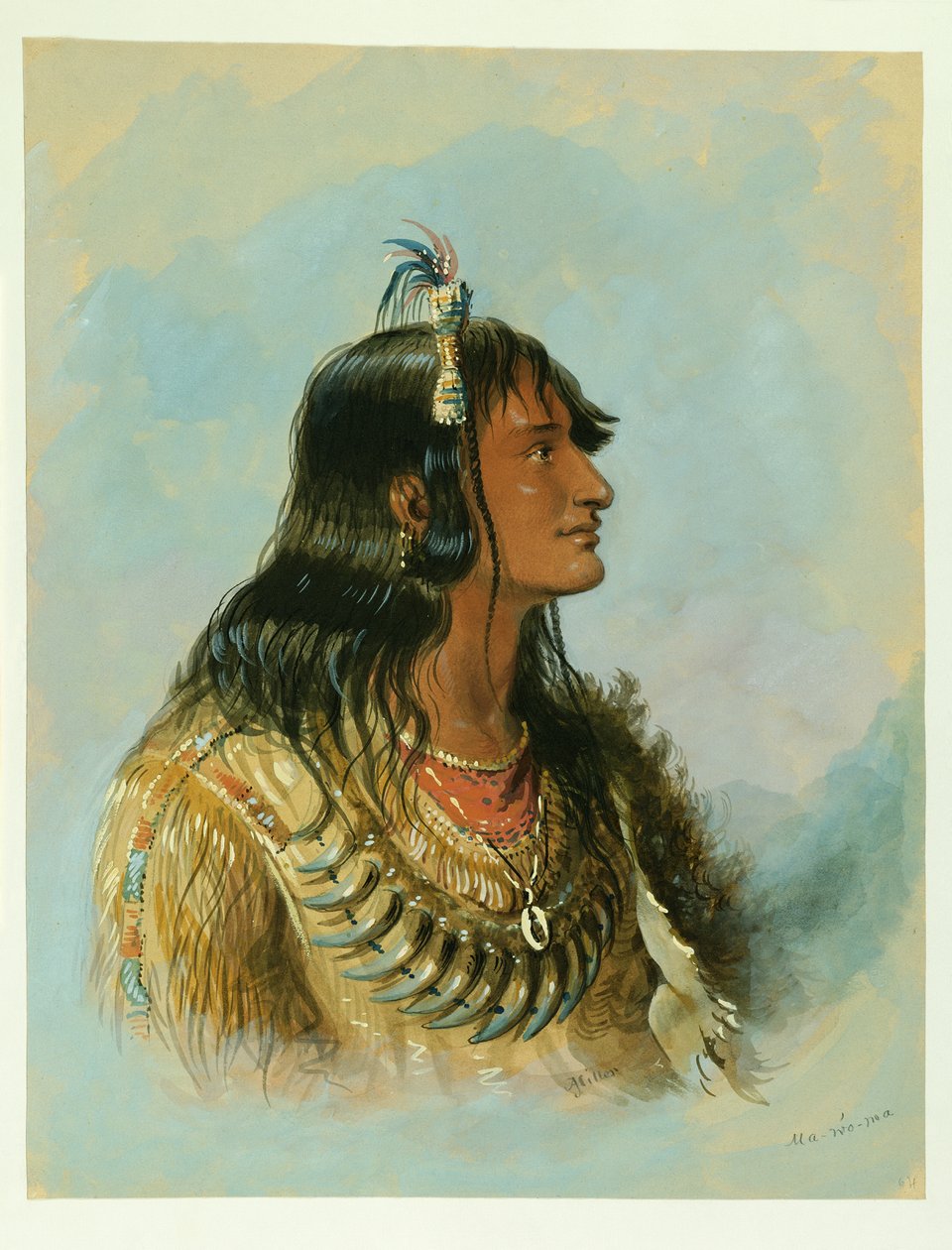 Ma-wo-ma av Alfred Jacob Miller