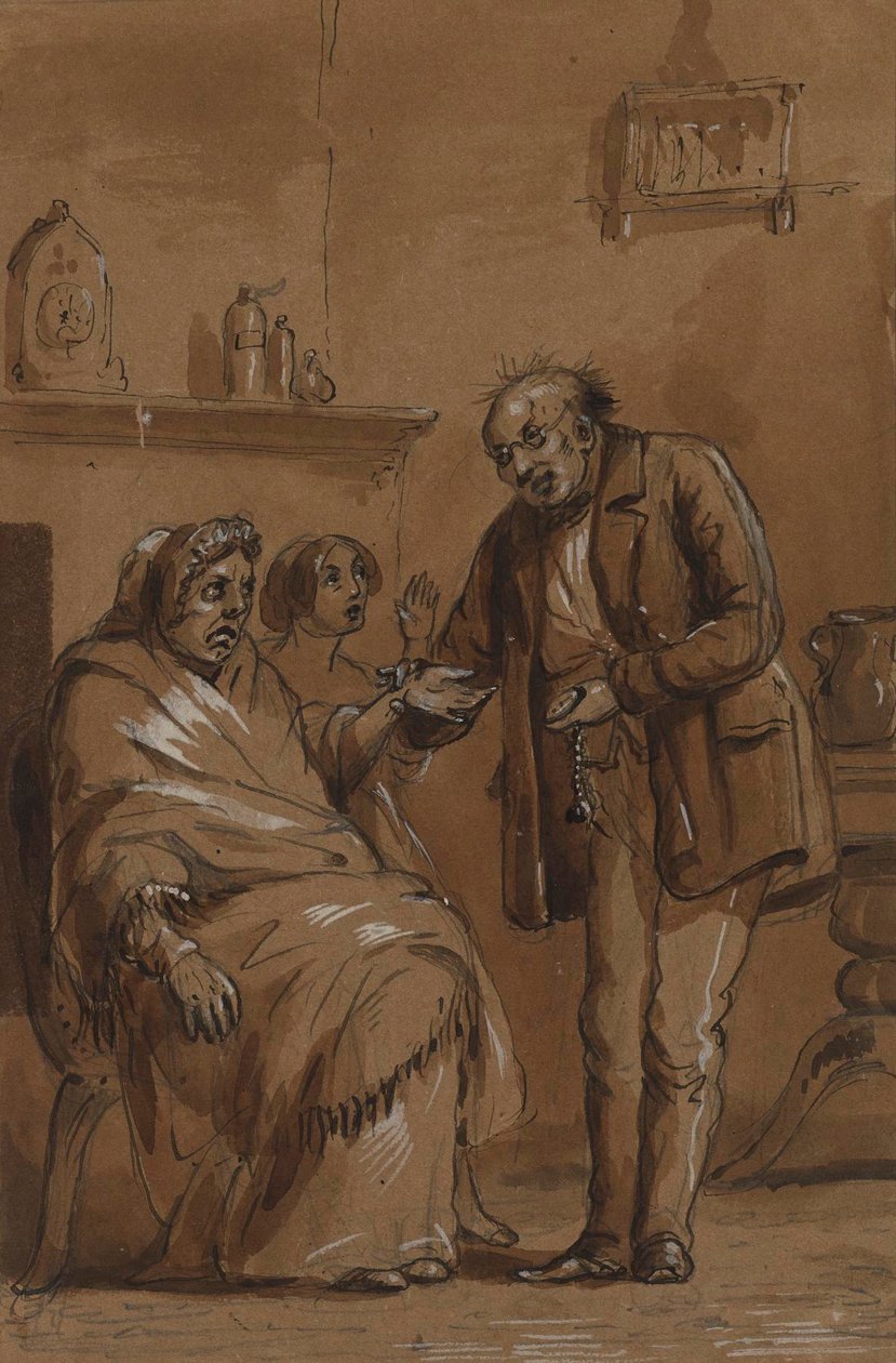 Nå, doktor, vær så snill å fortelle meg det av Alfred Jacob Miller