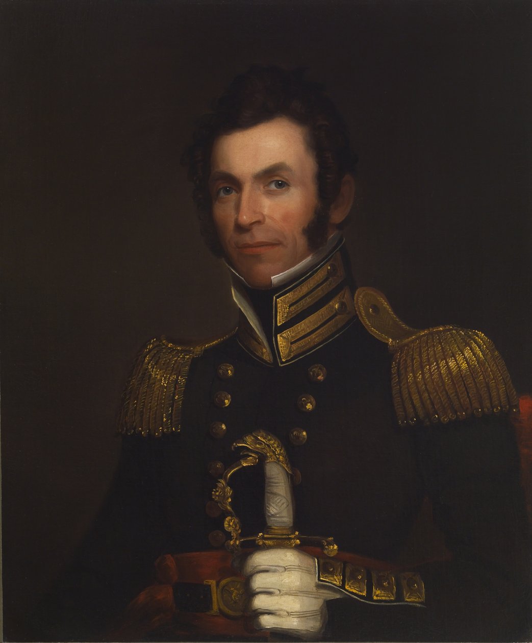 Portrett av oberst Alexander Smith (1790-1858) av Alfred Jacob Miller