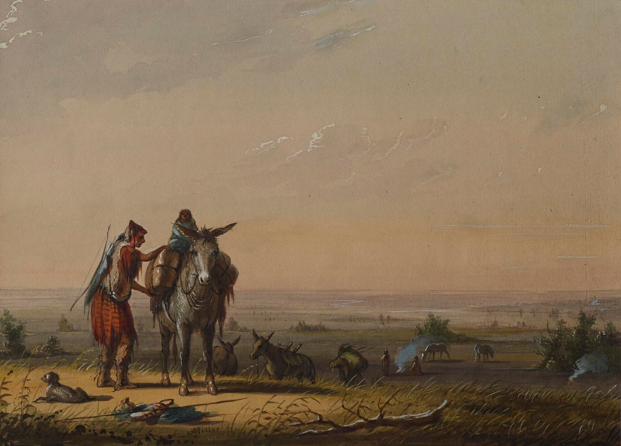 Rotgravere av Alfred Jacob Miller