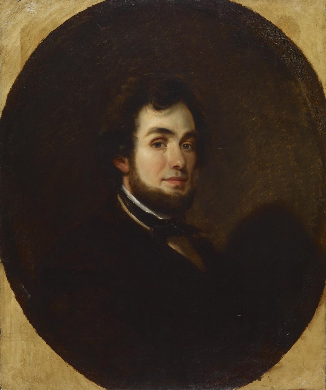 Selvportrett av Alfred Jacob Miller