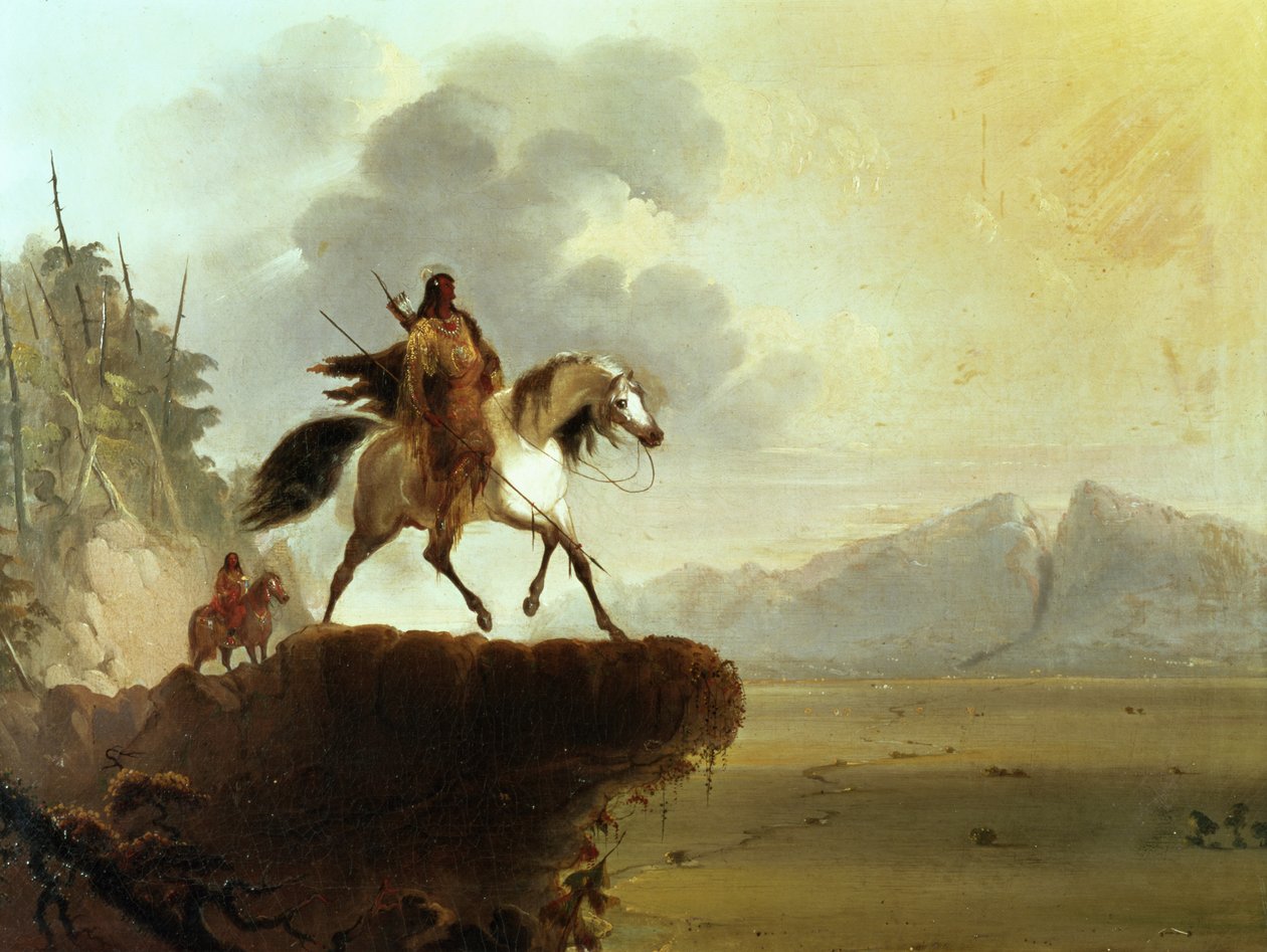 Slangeindianere av Alfred Jacob Miller