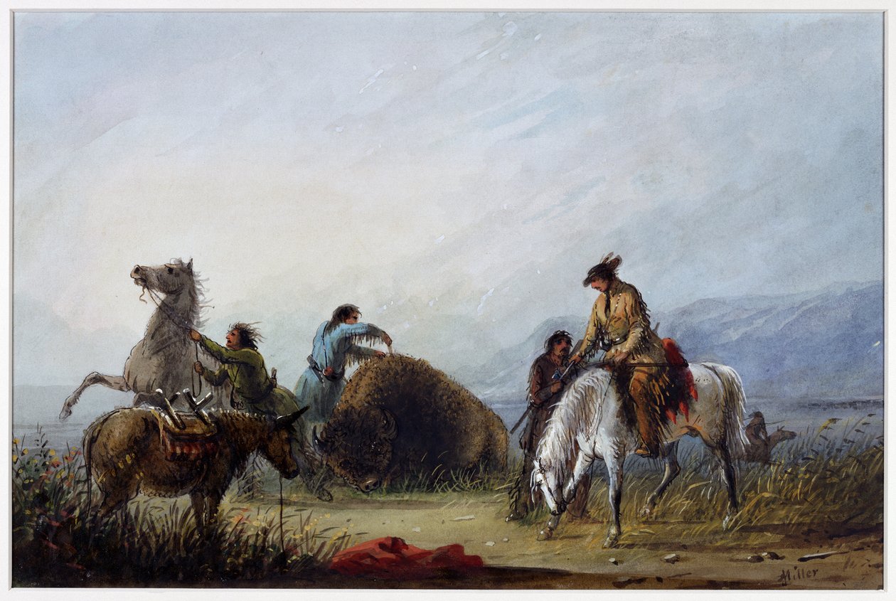 Å ta «Hump Rib» av Alfred Jacob Miller