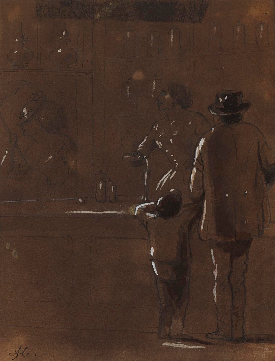 Apotekeren av Alfred Jacob Miller