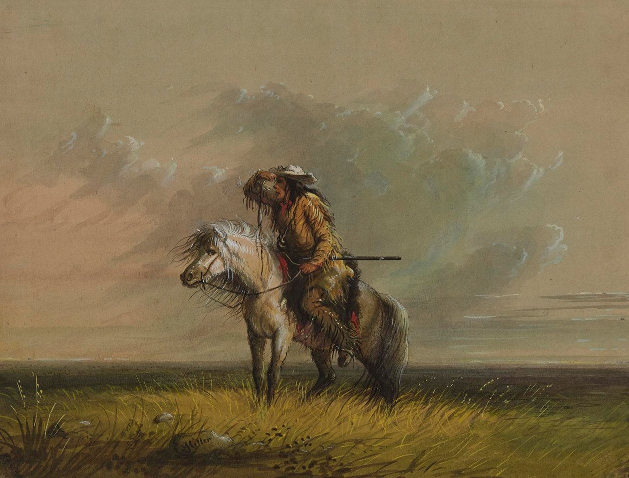 Den fortapte nybegynneren av Alfred Jacob Miller