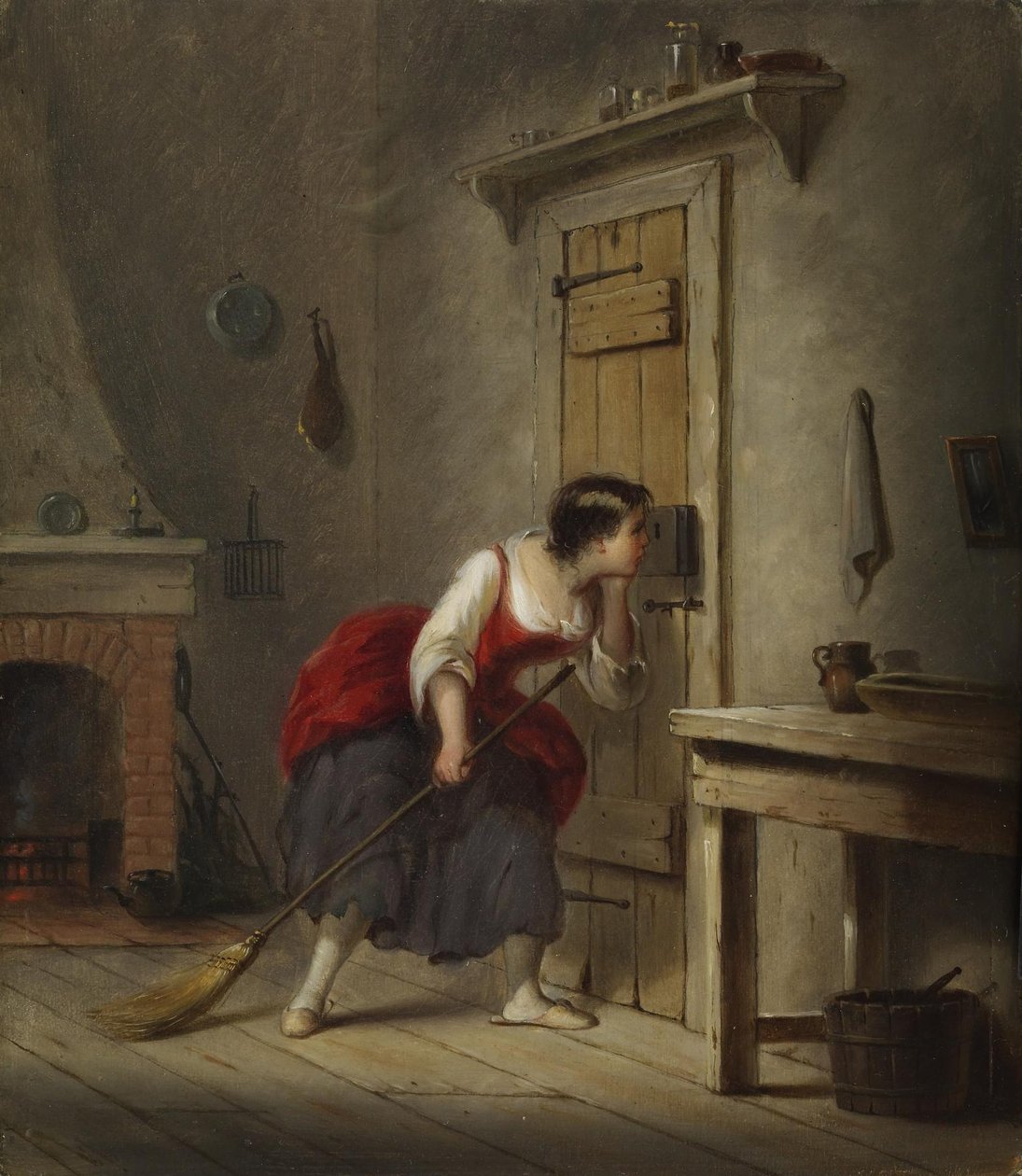 Markisinnen (fra Dickens’ «The Old Curiosity Shop») av Alfred Jacob Miller