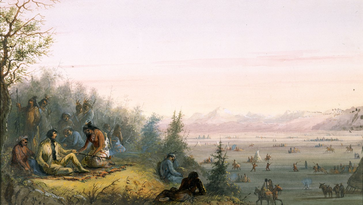 Fredspipen av Alfred Jacob Miller