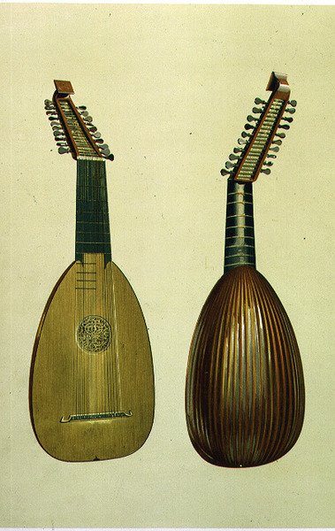 Lute, italiensk av Alfred James Hipkins