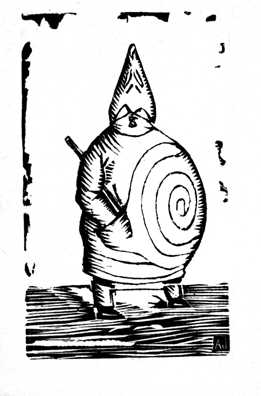 Fader Ubu, slutten av 1800-tallet (tregravering) av Alfred Jarry