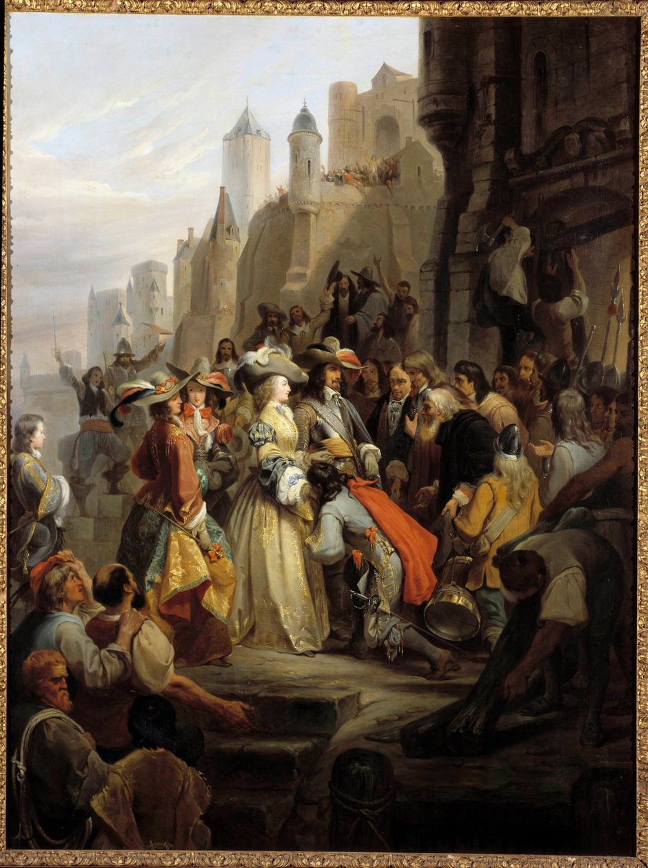 Frøken Montpensiers inngang til Orleans. Anne Marie Louise d