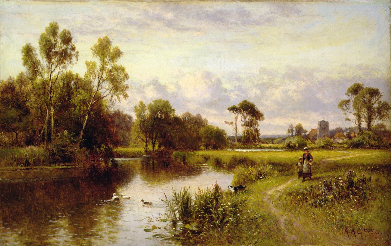 Nær Thursby, Yorkshire av Alfred Jr. Glendening
